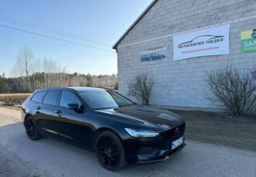 Volvo V90 II Kombi 2.0 T5 254KM 2018 Volvo V90 Momentum 2.0 T 254KM Benzyna Aktywny Tempomat nowy Rozrzad 2.0, zdjęcie 6