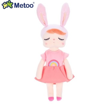 Тряпичная кукла Metoo, подарок на крещение годовалому ребенку.