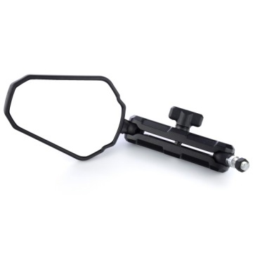 Складные зеркала Adventure E24 для мотоциклов с зажимами и адаптерами черные