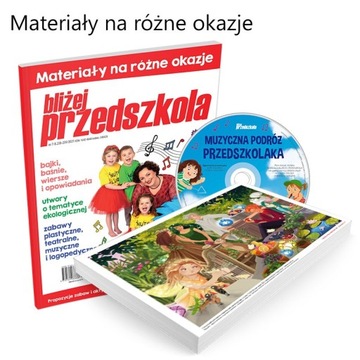 Miesięcznik Bliżej Przedszkola+PAKIET 7-8./2021