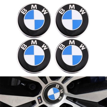BMW EMBLEMAT ZNACZEK LOGO 82mm NA MASKĘ KLAPĘ
