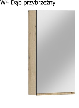 SZAFKA Z LUSTREM 50 cm WISZĄCA SZAFKA ŁAZIENKOWA Z LUSTREM 50 KOLORY ANTICO
