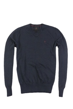 MADE BY MONKEYS 100% MERINO WOOL V-NECK SWETER M
