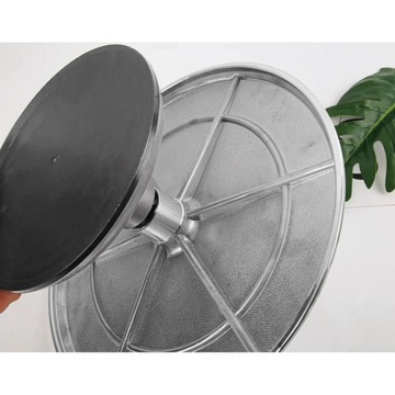 ВРАЩАЮЩАЯСЯ ТАРЕЛКА ДЛЯ ТОРТА И ТОРТА, МЕТАЛЛ, МНОГОФУНКЦИОНАЛЬНАЯ, 31см, ВРАЩЕНИЕ НА 360 ГРАДУСОВ