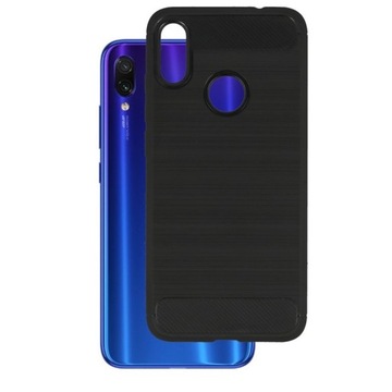 Etui Bumper Carbon LUX do Xiaomi Redmi Note 7 czar Case Pokrowiec