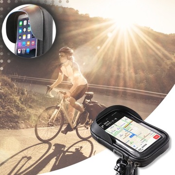 Держатель для велосипедного телефона на руле, чехол, чехол, водонепроницаемая сумка.