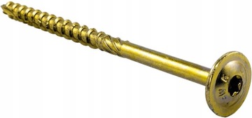 Столярные дисковые саморезы по дереву TORX Klimas WKCP 6x160 100 шт.