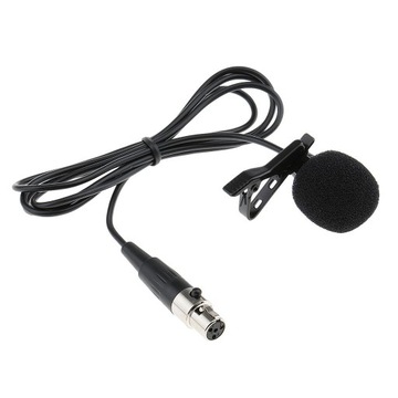 Mikrofon jednokierunkowy typu Lavalier Lapel Tie Mic do MINI XLR 4Pin
