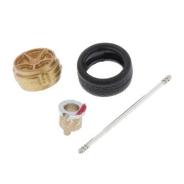 2X4 шт., 1:64 Колеса Ободья Ступица с тормозом для