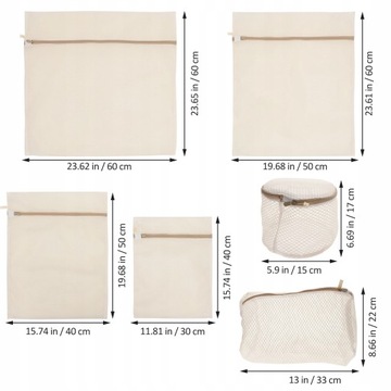 Сетчатый мешок для белья Мешки для белья Нижнее белье 6 шт.