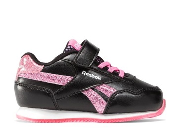 Buty Niemowlęce Reebok 100075178 ROYAL CL JOG 3.0 1V Czarne 26,5