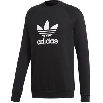 Bluza Męska adidas CW1235 TREFOIL CREW Czarna M