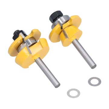 Набор кромкорезов по металлу, 2 шт.