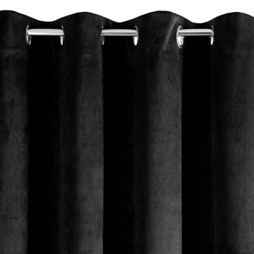 ГОТОВЫЕ ШТОРЫ 140Х250 ТОЛЩИННЫЙ ВЕЛОР BLACKOUT