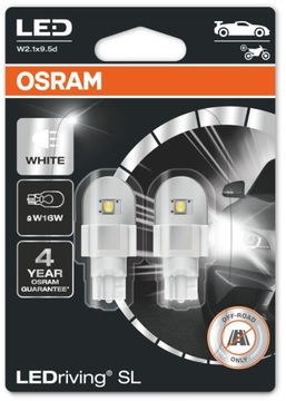 Osram żarówka W16W Led Premium New 6000K Biała