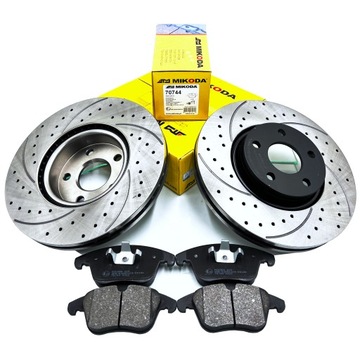 Tarcze Klocki MIKODA GT Ford Mondeo MK4 IV 4 Przód