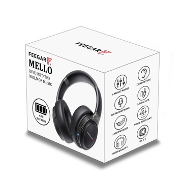 Беспроводные наушники-вкладыши FEEGAR Mello 65H, Bluetooth 5.3, 6EQ, микрофон