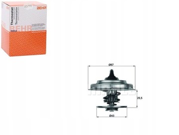 TERMOSTAT JAGUAR MERCEDES