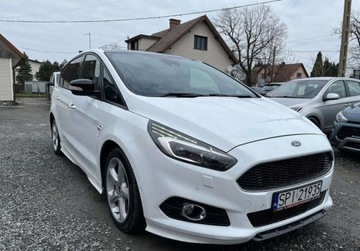 Ford S-Max II Van 2.0 TDCi 180KM 2017 Ford S-Max Bezwypadkowy, Serwisowany, Zarejest...