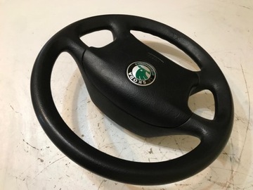 РУЛЕВОЕ КОЛЕСО SKODA OCTAVIA I LIFT + ПОДУШКА ПОДУШКИ БЕЗОПАСНОСТИ 1J0419091AA