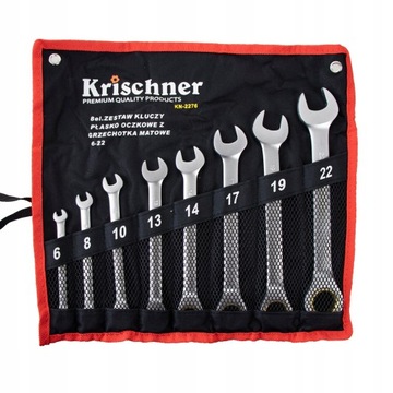 Klucze płasko-oczkowe Krischner KN-2267