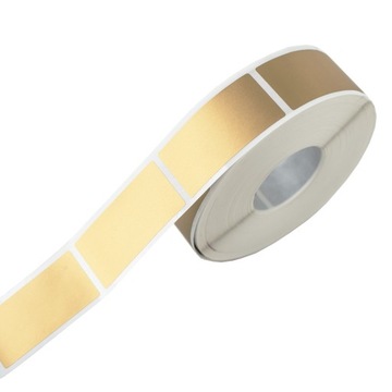 Zdrapki do tworzenia kartek DIY 25x50mm ZŁOTE x100