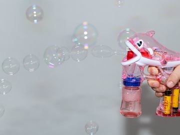 ПИСТОЛЕТ ДЛЯ МЫЛЬНЫХ ПУЗЫРЕЙ, АВТОМАТИЧЕСКИЙ E0233 EMAJ