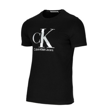 T-shirt męski okrągły dekolt Calvin Klein Jeans rozmiar L