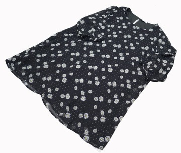 JANINA CURVED DUŻA SUPER SUKIENKA W KWIATY - 54/56
