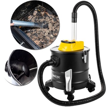 ПЫЛЕСОС ДЛЯ КАМИНА ЗОПЕЛ ПЕЧИ САЖИ ПРОМЫШЛЕННЫЙ ТЕРМОСТОЙКИЙ 18Л 1800ВТ