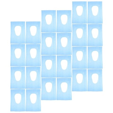 30 шт. ПОКРЫТИЕ ОДНОРАЗОВЫХ СИДЕНЬЕВ ДЛЯ УНИТАЗОВ НА УЛИЦЕ