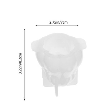 Силиконовые 3D формы для кубиков льда с печеньем и помадкой