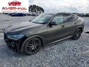 BMW X6 G06 2021 BMW X6 2021, silnik 3.0, od ubezpieczyciela