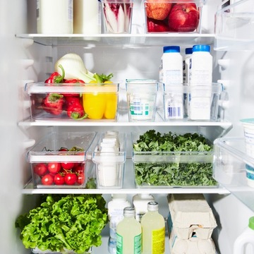 3x КУХОННЫЙ ХОЛОДИЛЬНЫЙ КОНТЕЙНЕР ОБЪЕМОМ 3,1 Л ДЛЯ ЛОФТА ПРОЗРАЧНАЯ ЕДА