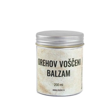 100% naturalny Balsam do drewna z woskiem orzechowym WALNUT200 ml