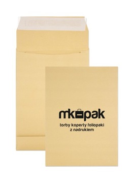 koperta papierowa 280x400 logo nadruk 1000szt papieropak rbd foliopak