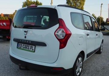 Dacia Lodgy Minivan TCe  115KM 2014 Dacia Lodgy Sliczna 1.2 Tce z Oryginal 100 bezwypadkowa gwarancja, zdjęcie 8