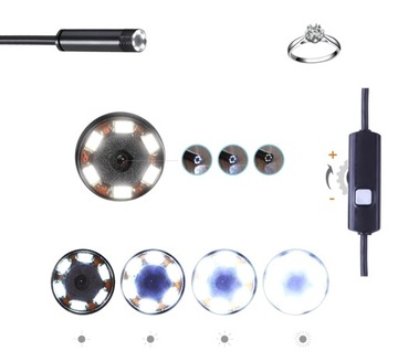 Kamera inspekcyjna endoskop USB Windows, Android