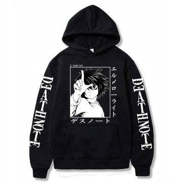 BLUZA KAPTUR ANIME DEATH NOTE NOTATNIK ŚMIERCI L