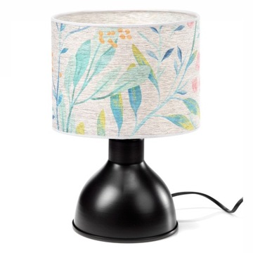Elegancka Solidna Boho Lampka Stołowa Nocna LED E27 Juta