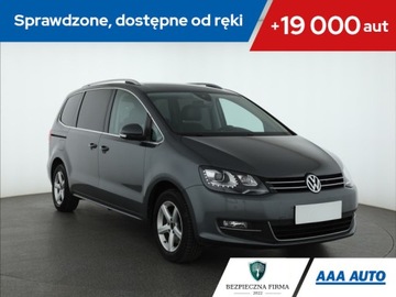 Volkswagen Sharan II Van 2.0 TDI-CR BMT 140KM 2014 VW Sharan 2.0 TDI, Salon Polska, DSG, Skóra, Navi