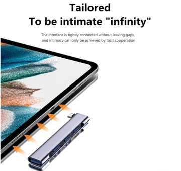 USB-концентратор Type-C Портативный многопортовый порт Type C с портом USB 3.0