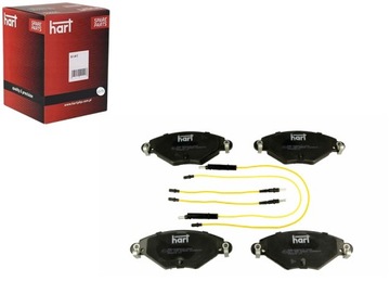 KLOCKI HAMULCOWE PRZÓD CITROEN C5 2.0-2.0HDI 01- HART