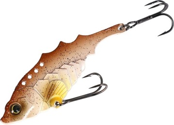 MIKADO BŁYSTKA - CYKADA - M-VIB 10g - 55mm - NATURAL STICKLEBACK