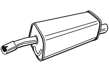 ФОРД КОНЦЕВОЙ ГЛУШИТЕЛЬ