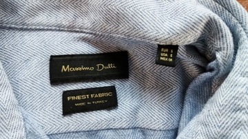 MASSIMO DUTTI MODNA KOSZULA MESKA r. S