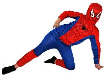 Strój kostium człowiek pająk spiderman 3-4 lata S