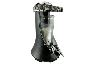 Традиционная современная лампа-свеча 24 см, серебро