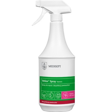 VELOX SPRAY TEATONIC 1L DEZYNFEKCJA POWIERZCHNI MEDISEPT