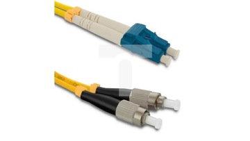 Qoltec Patchcord światłowodowy LC/UPC - FC/UPC Singlemode 9/125 G652D Dup